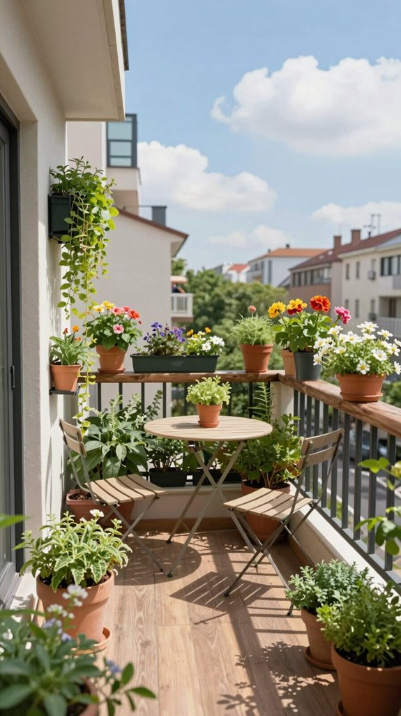 14 Tiny Balcony Garden Ideas for Urban Green Living 2 declutter for gardening success