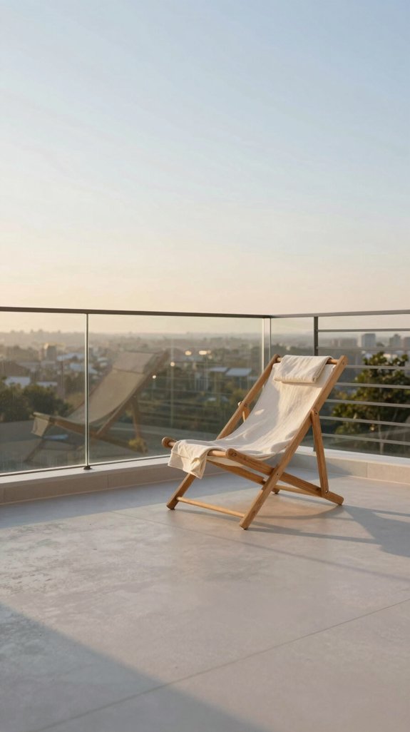 declutter for minimalist balcony