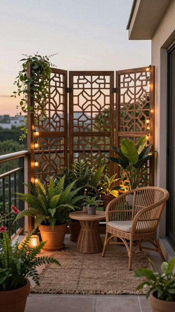 decorative screens for balconies