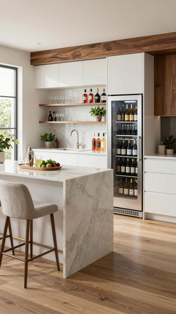 dedicated beverage area design