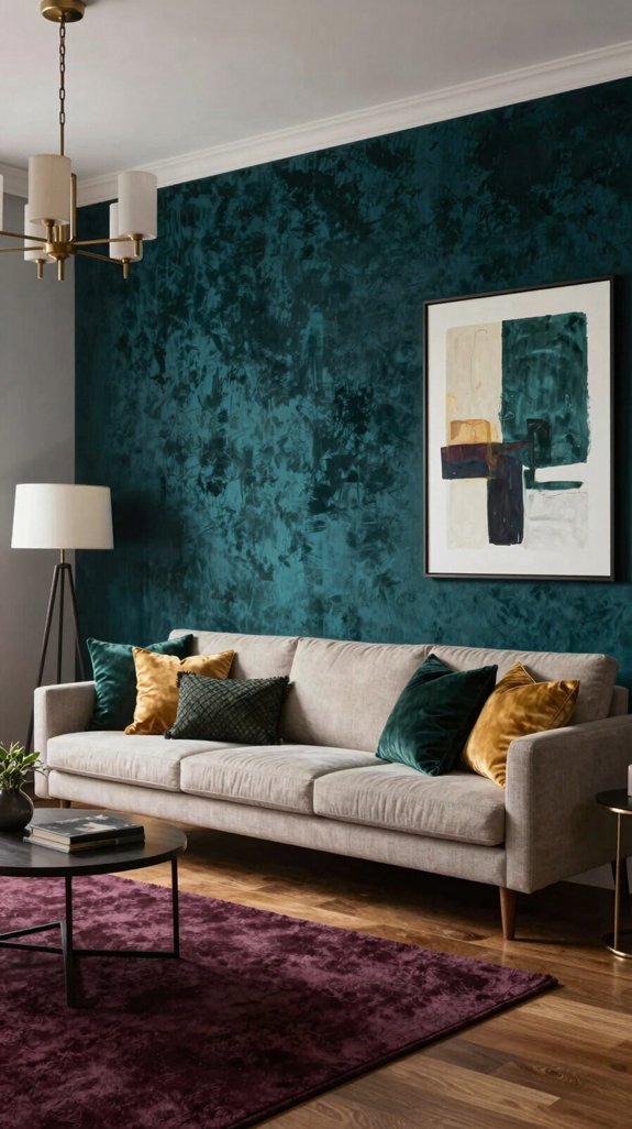 deep saturated textures cozy