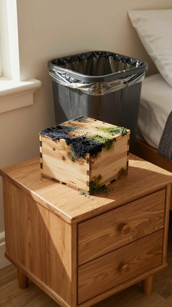discard vs clean items