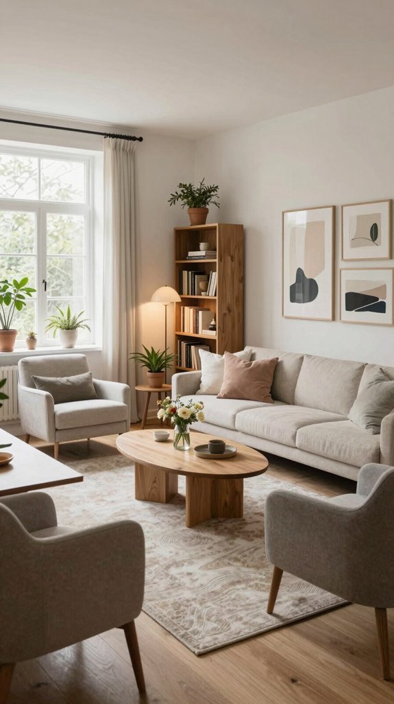 distinct zones enhance spaces