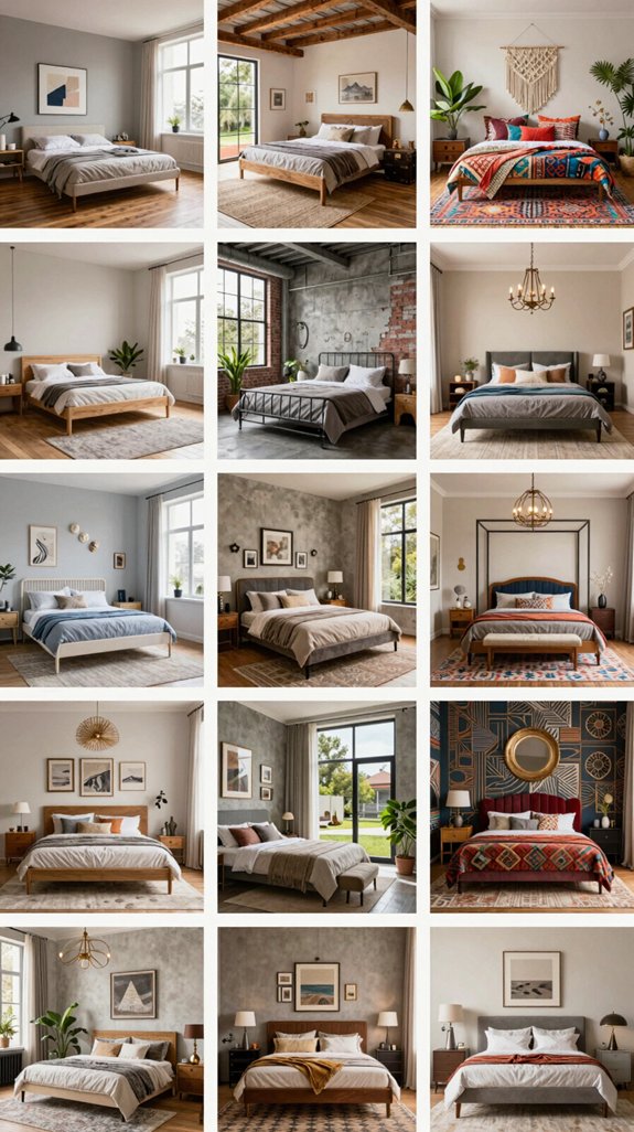diverse bedroom design styles
