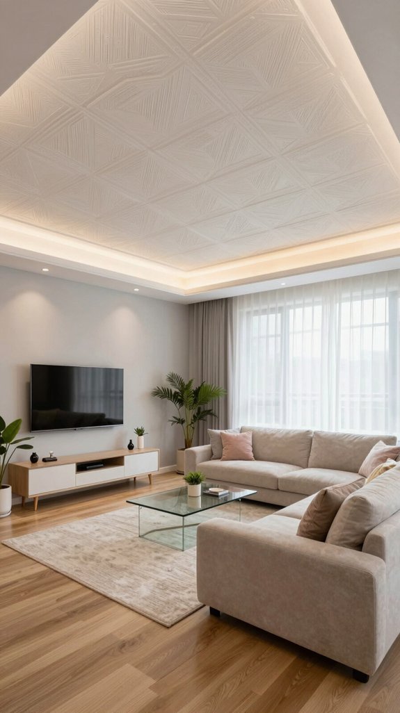 19 Modern POP Ceiling Design Ideas for Living Rooms 16 diy or professional installation