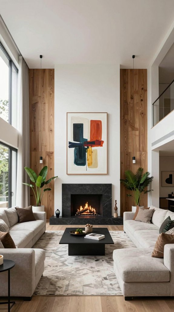 double height living room designs
