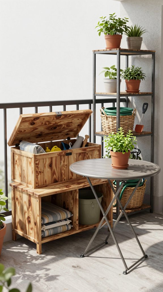 dual purpose outdoor storage solutions