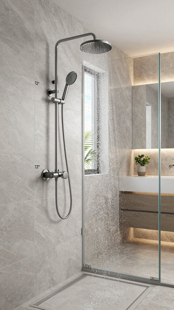 dual showerheads enhance customization