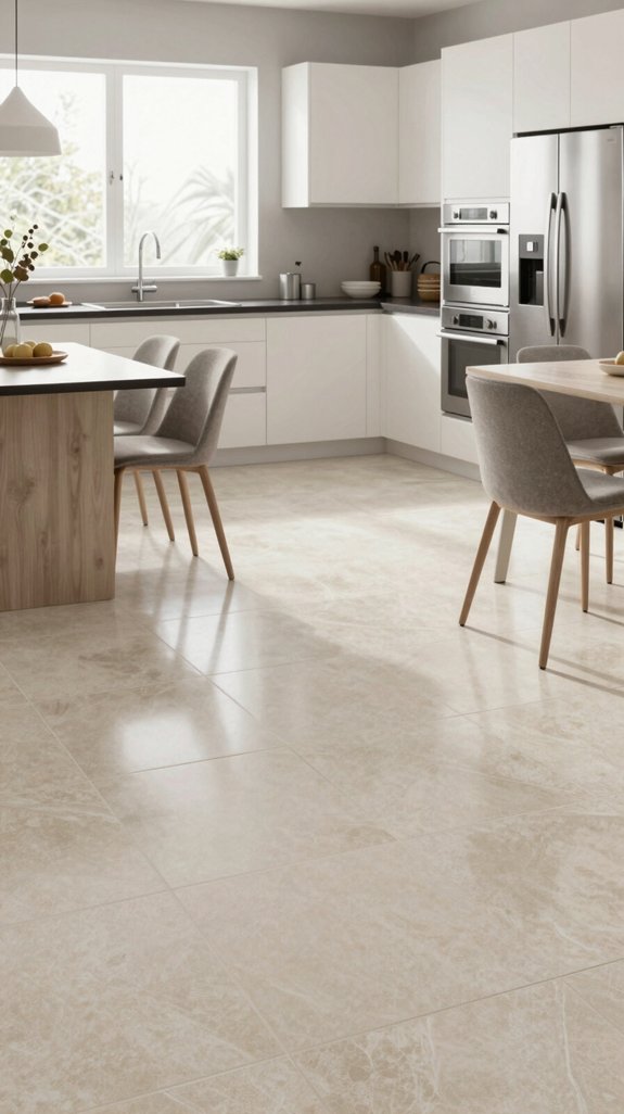 18 Kitchen Flooring Ideas That Combine Style and Durability 8 durable low maintenance kitchen flooring
