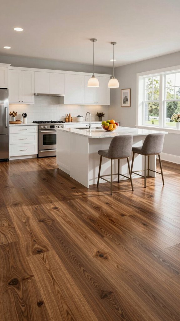 18 Kitchen Flooring Ideas That Combine Style and Durability 5 durable waterproof stylish flooring