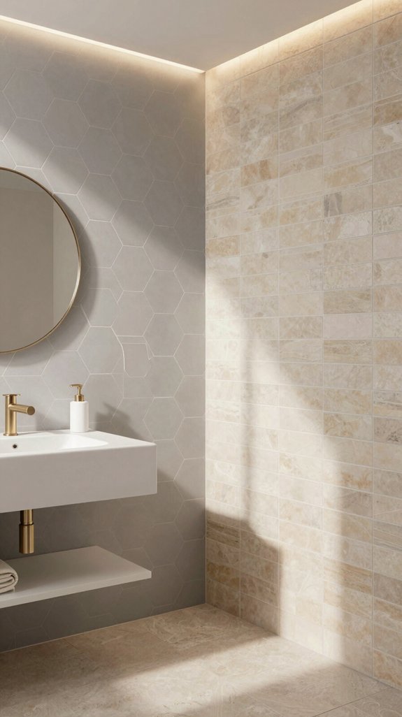 dynamic hexagonal tile elegance