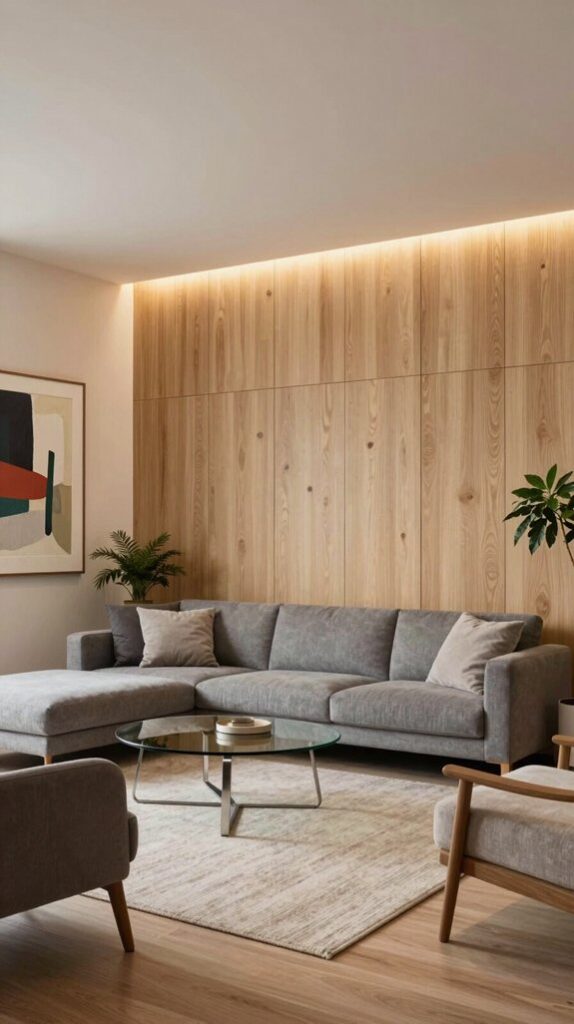16 3D Wall Design Ideas for Living Rooms - Home Stylistica