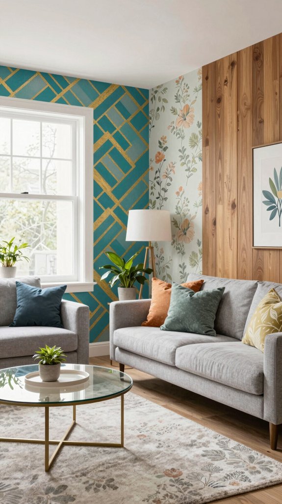22 Wall Decor Design Ideas for Living Rooms 22 dynamic textured sustainable wallcoverings