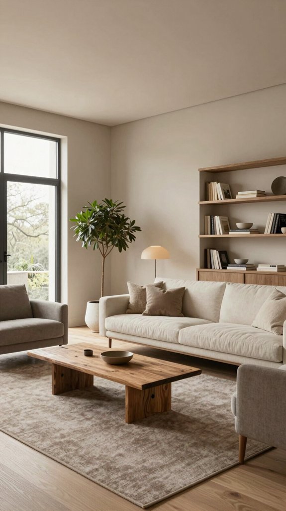 earthy neutrals create warmth