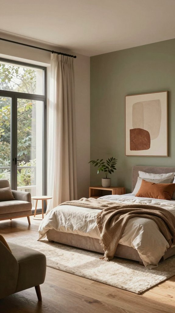 earthy shades create harmony