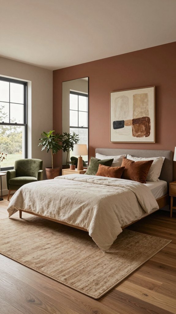 earthy tones create sanctuary