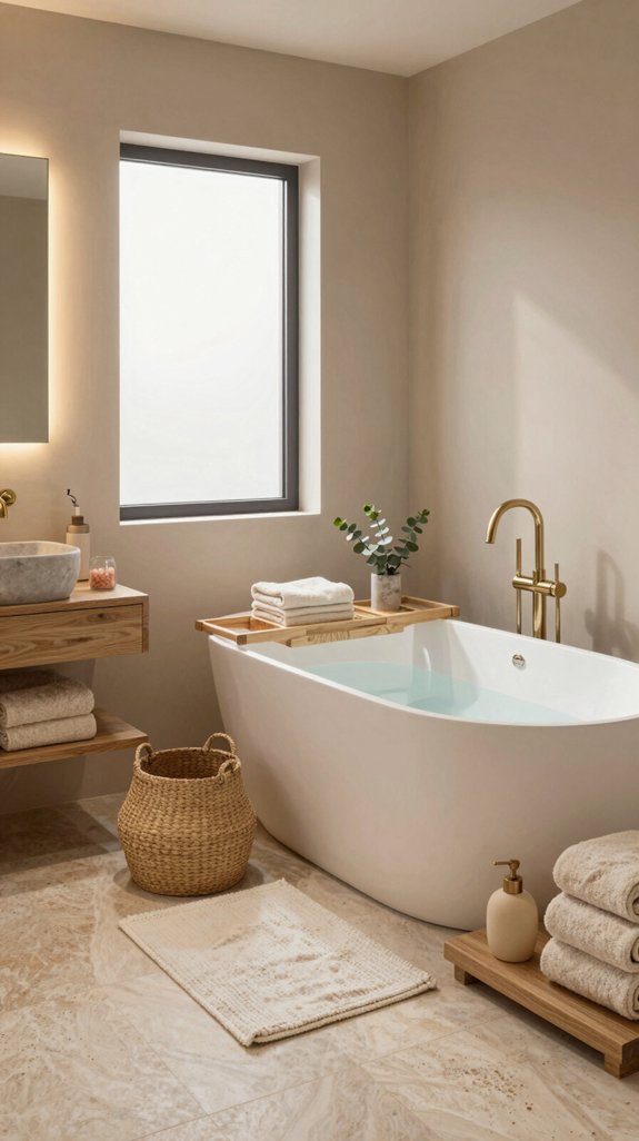 earthy tones create sanctuary