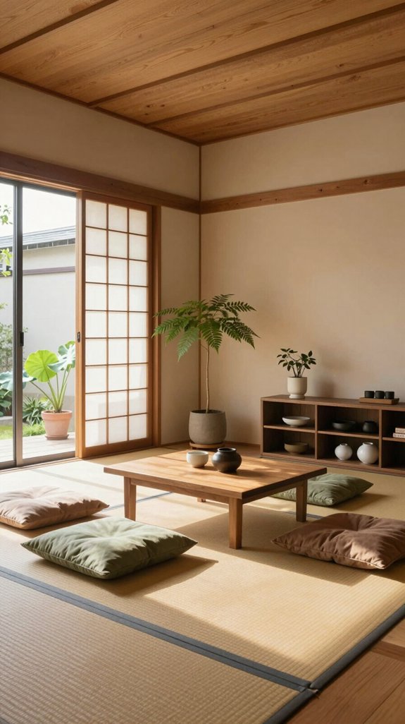 earthy tones for tranquility