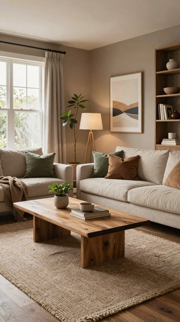 earthy tones warm neutrals