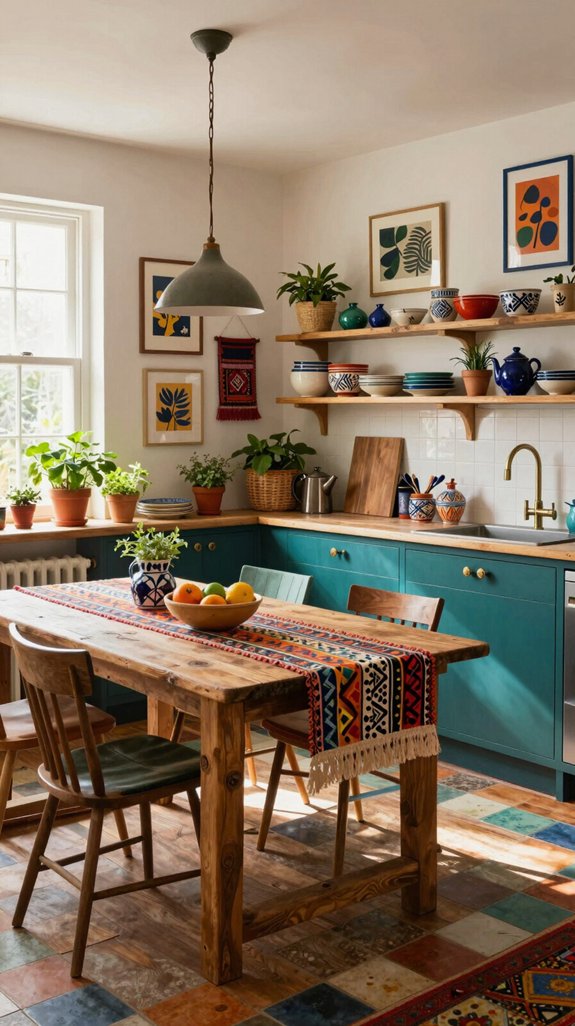 18 Kitchen Theme Ideas for a Cohesive Design 12 eclectic vibrant kitchen design