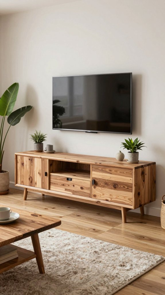 17 TV Cabinet Design Ideas for Living Rooms 16 eco friendly tv cabinet materials