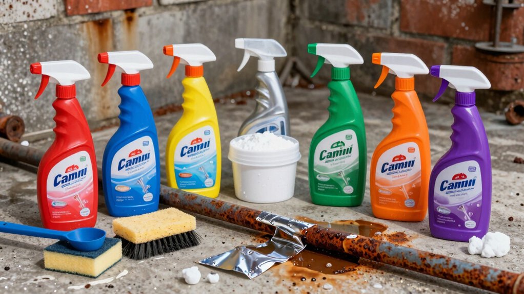 effective rust stain solutions