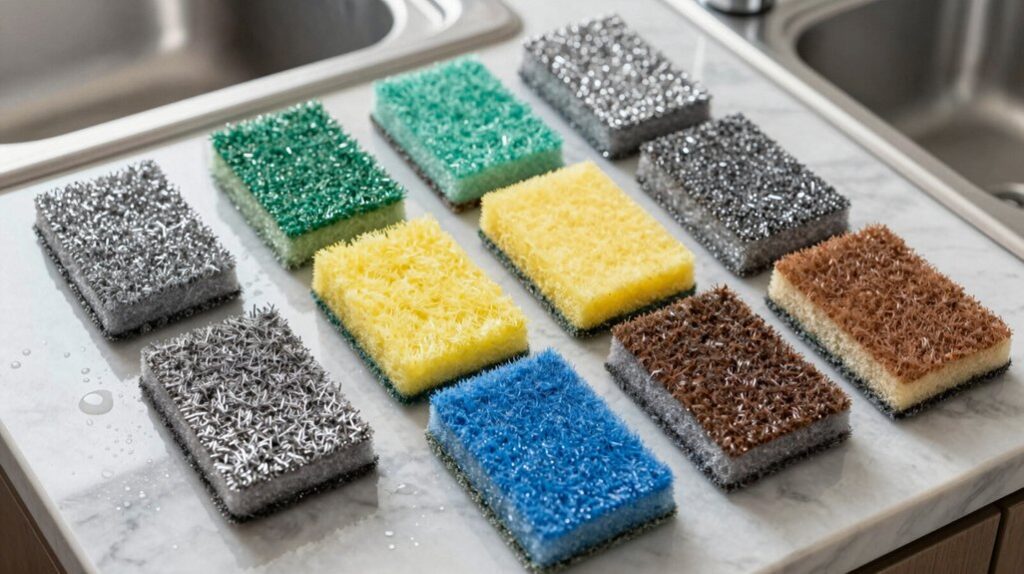 effective scratch free cleaning pads