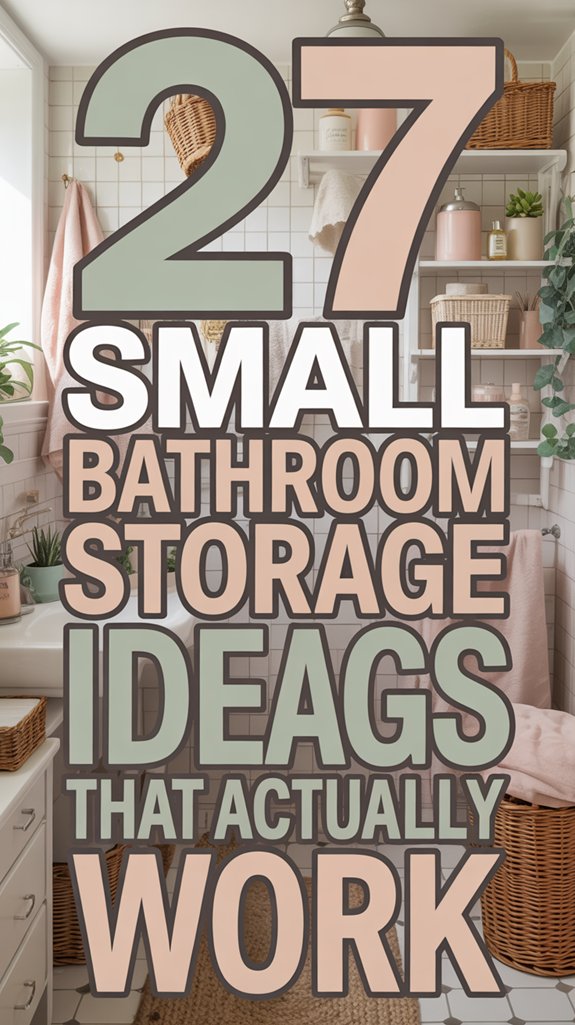 effective small bathroom solutions