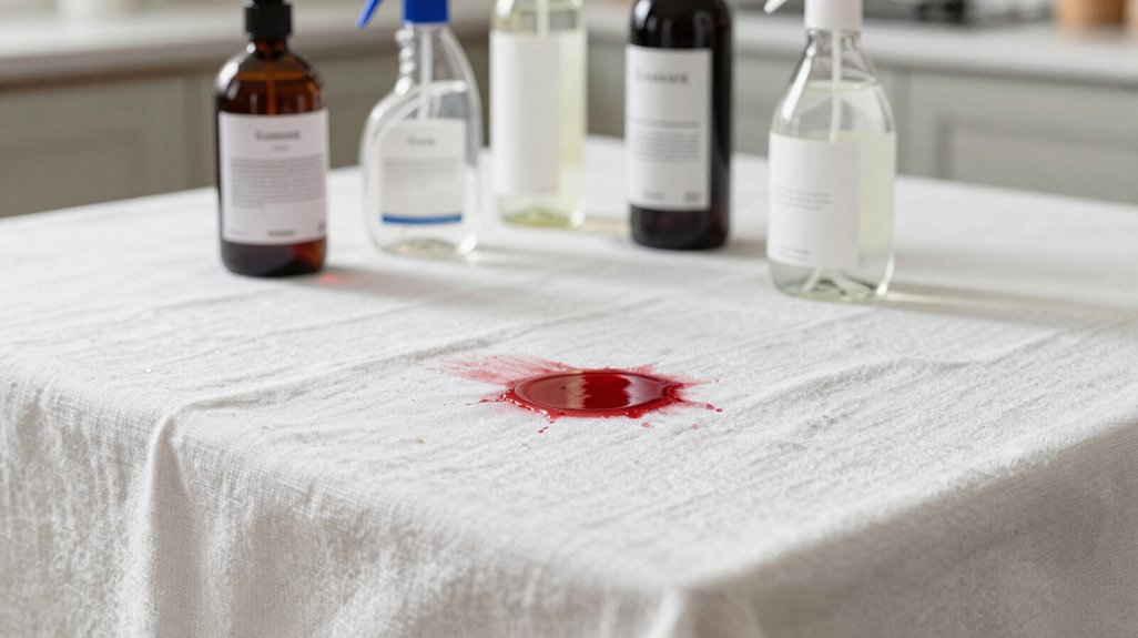effective wine stain solutions