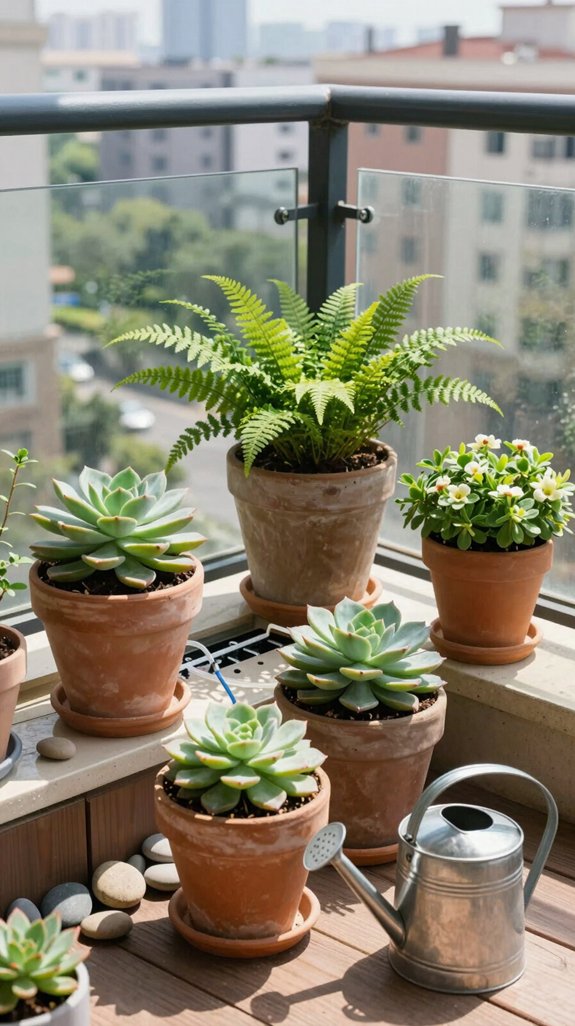 14 Tiny Balcony Garden Ideas for Urban Green Living 6 efficient balcony garden watering