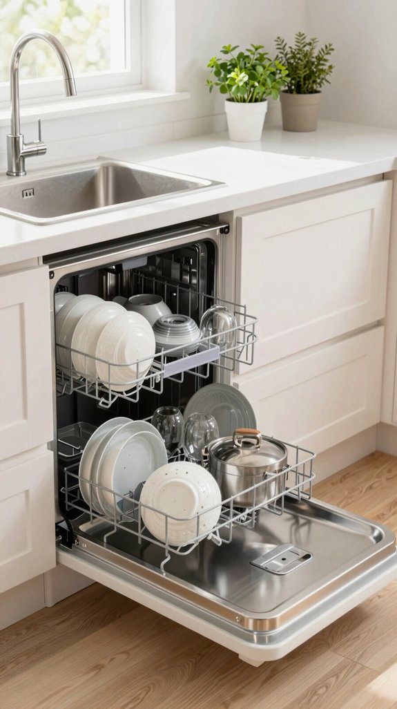 efficient dishwasher loading system