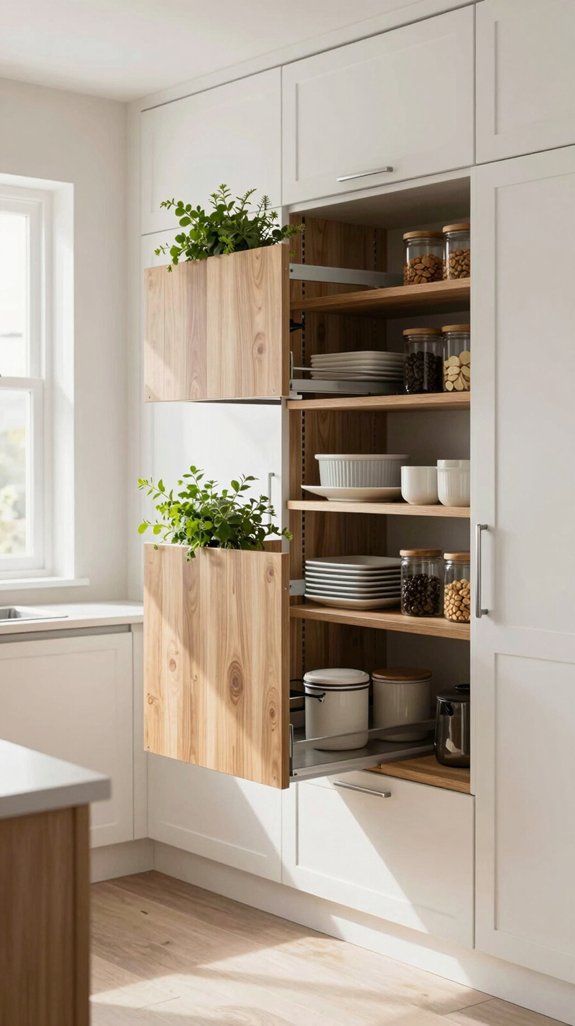 18 Kitchen Shelf Ideas for Stylish Storage 2 efficient kitchen organization solution