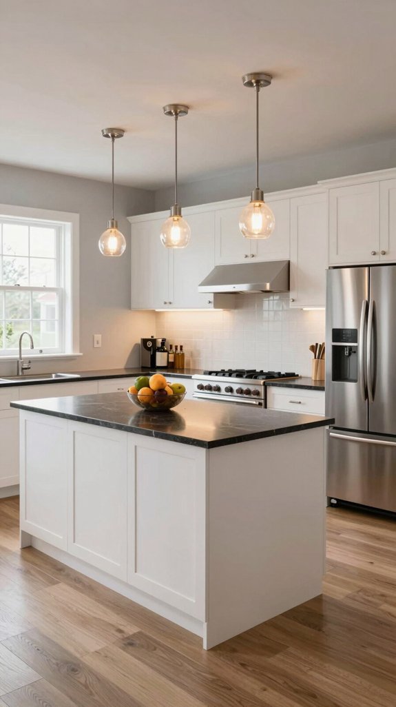 efficient kitchen task lighting