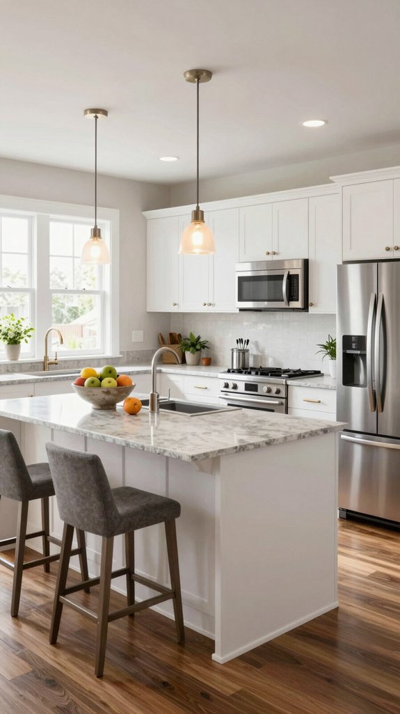 16 Peninsula Kitchen Ideas for Smart Layout Planning 5 efficient peninsula kitchen design