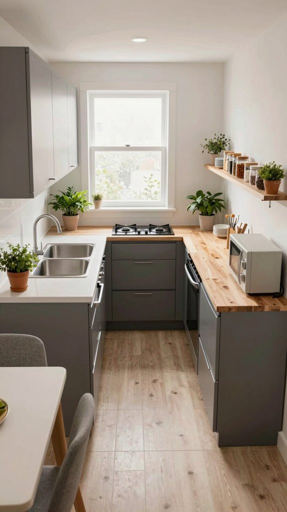 efficient small kitchen design