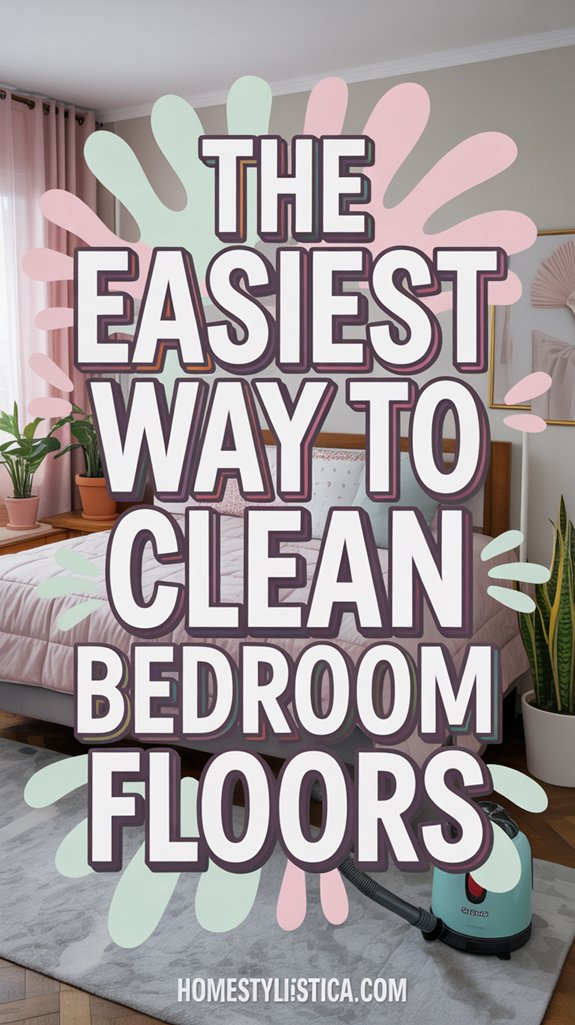 effortless bedroom floor cleaning