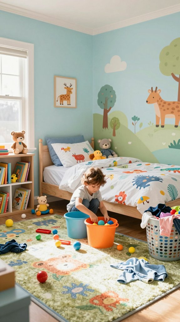 effortless kids room cleaning