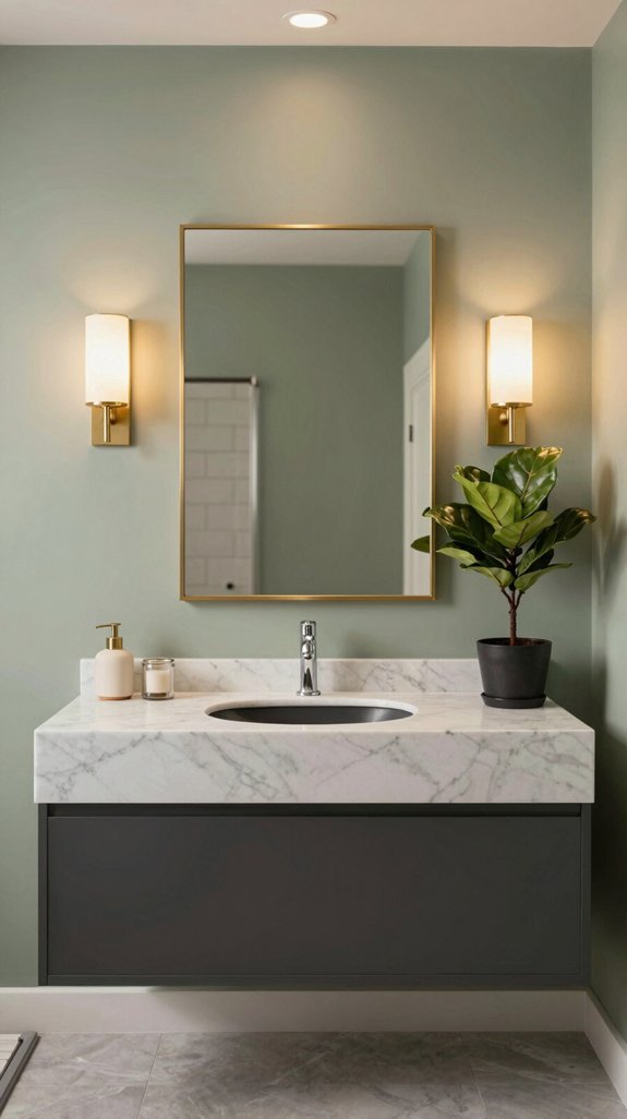 elegant bathroom mirror designs