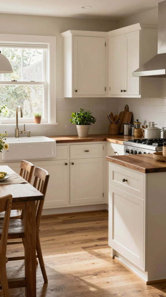 21 Cozy Kitchen Ideas for a Warm Inviting Space 13 elegant contrast kitchen design