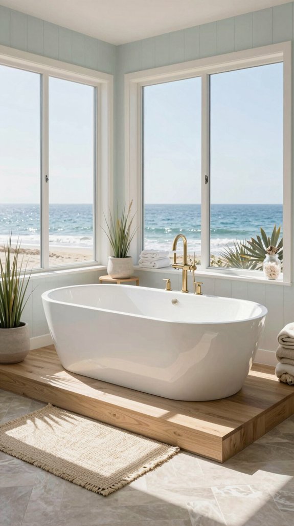 elegant freestanding tub design