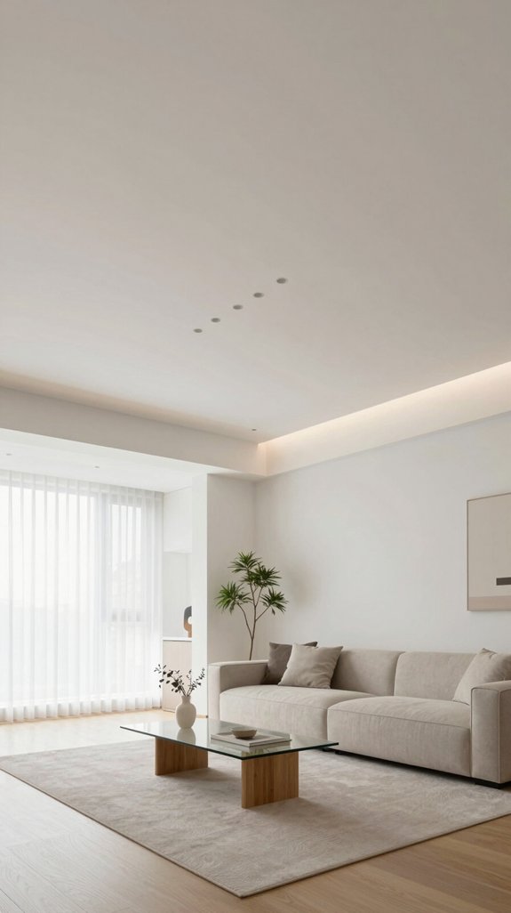 elegant minimalist ceiling designs
