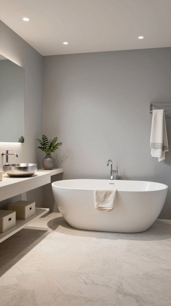 20 Neutral Bathroom Ideas That Feel Warm and Inviting 20 elegant minimalist spa sanctuary