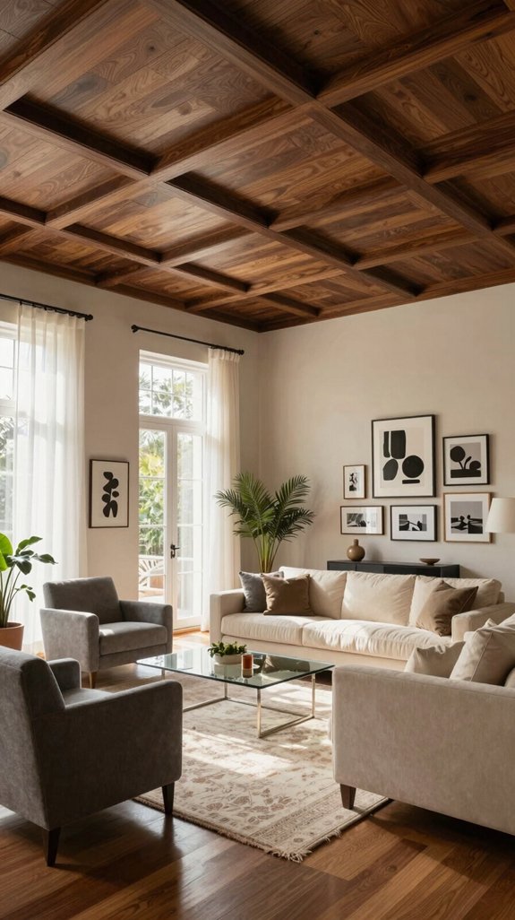 elegant paneled ceiling benefits