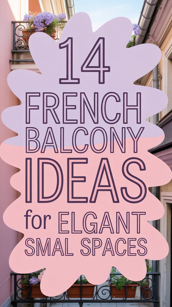 elegant small space balconies