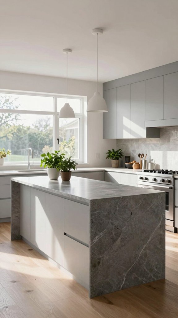 elegant soapstone kitchen design
