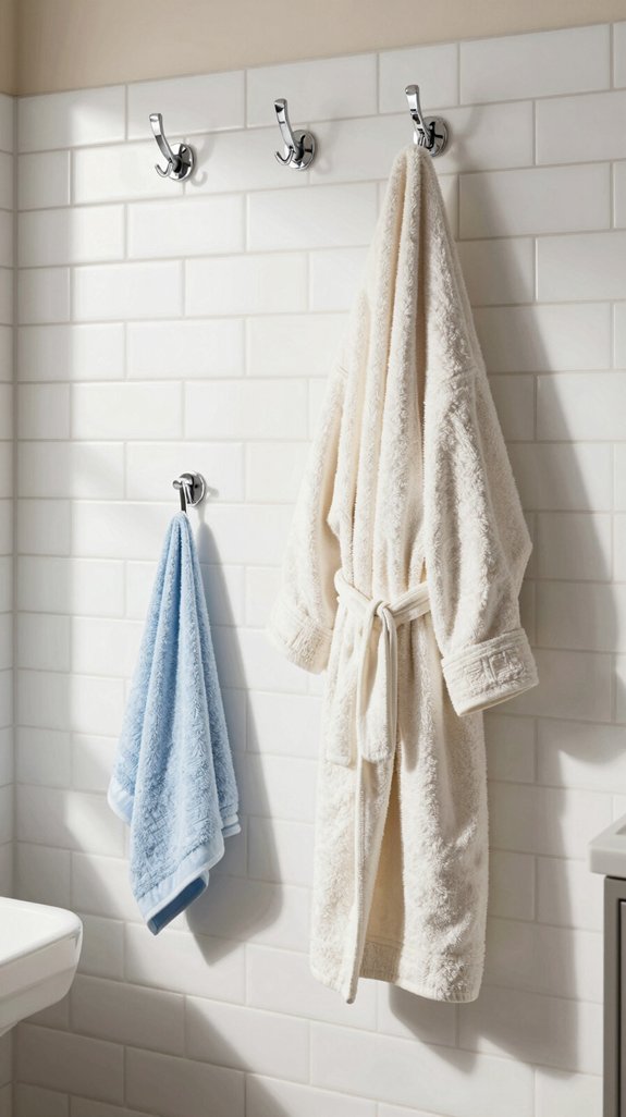 elegant wall hook storage