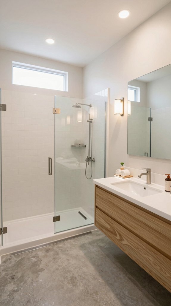 16 Basement Bathroom Ideas That Feel Bright and Inviting 11 elevate basement bathroom functionality