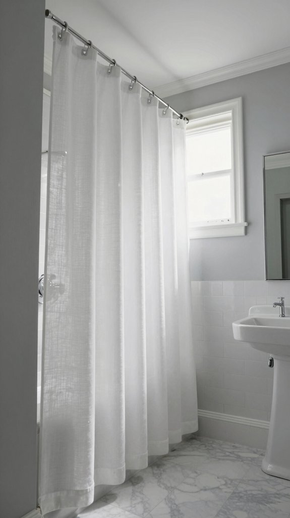 elevate bathroom visual height