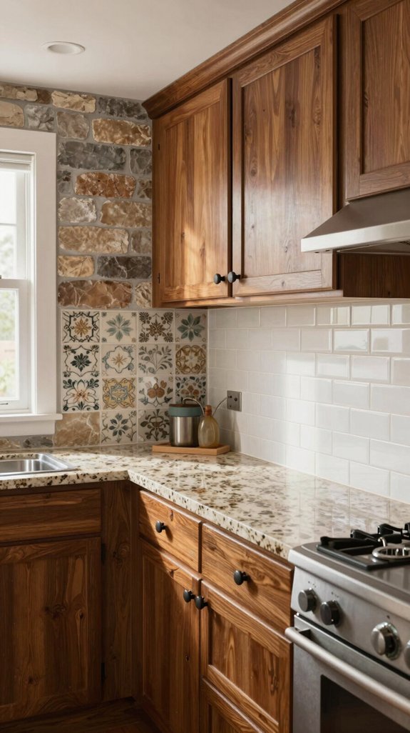 elevate kitchen with backsplash
