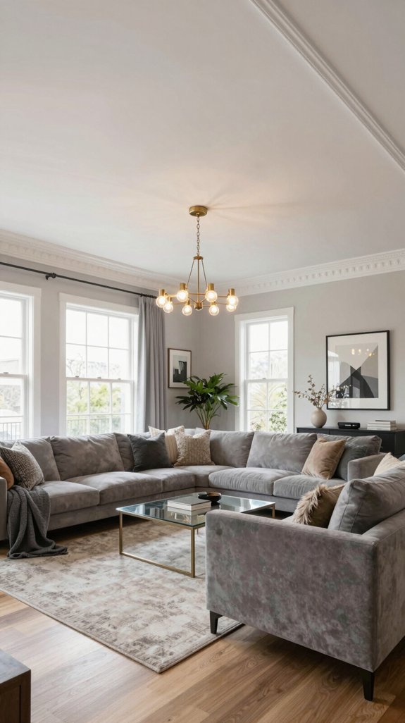elevate rooms with crown molding